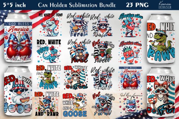 Download Patriotic Funny Quotes Can Cooler Bundle - Funny Collection