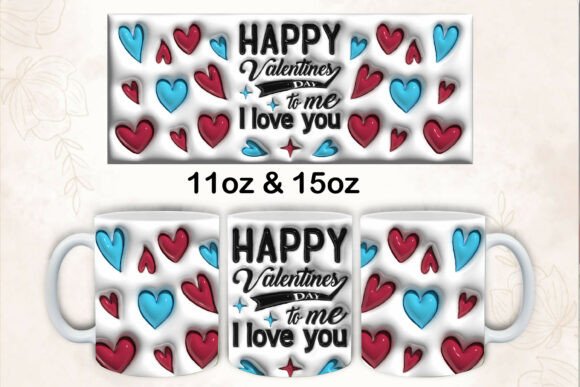 Download 3d Inflated Happy Valentines Day I Love - Happy valentines day Collection