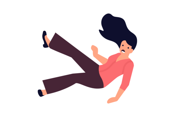 Download Woman Falling Down. Scared Person Drop F - Falling Collection