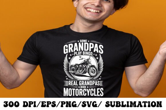Download Funny Biker Grandpa Shirt - Funny Collection