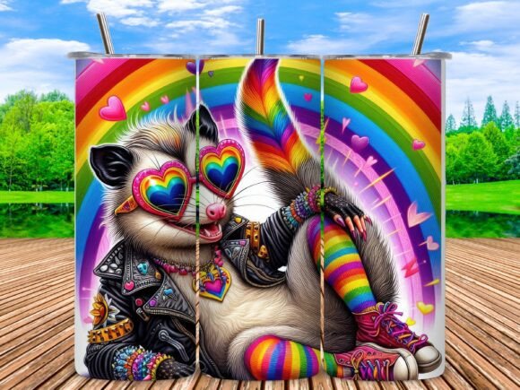 Download Opossum Funny Pride Tumbler Wrap - Funny Collection