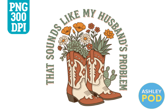 Download Boots Flowers PNG - Funny Western PNG - Funny Collection