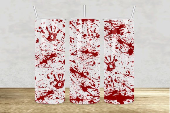 Download Blood Splatter Halloween Tumbler 20oz - Tumbler 20oz Collection