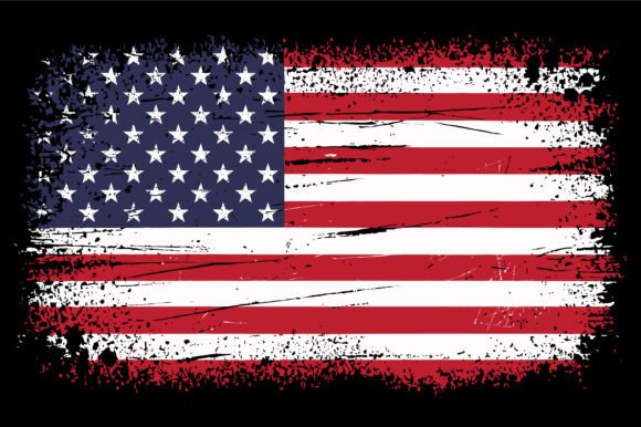 Download Grunge American Flag Vector Art - American flag Collection