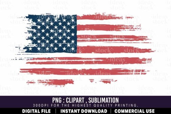 Download Grunge American Flag PNG - Premium Resources