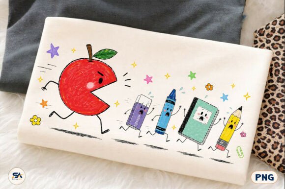 Download Funny Back to School Apple PNG - Funny Collection